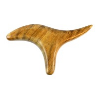 Wooden massage handle